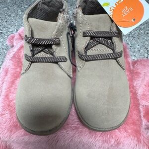 Jumping Beans Taupe Kids' Shoes